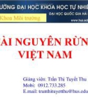 TÀI NGUYÊN RỪNG VIỆT NAM