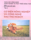 Khoa học công nghệ và phát triển nông thôn 20 năm đổi mới – Cơ điện nông nghiệp và công nghệ sau thu hoạch part 1