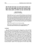 Một số giải pháp nâng cao chất lượng kỹ năng nói trong thực hành tiếng cho sinh viên chuyên ngành tiếng Trung Quốc tại trường Đại học Thủ đô Hà Nội