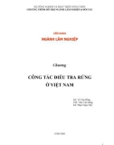 CÔNG TÁC ĐIỀU TRA RỪNG Ở VIỆT NAM PHẦN 1