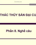 Bài giảng Khai thác thủy sản đại cương - Phần 8: Nghề câu