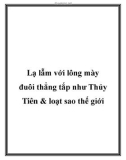 Lạ lẫm với lông mày đuôi thẳng tắp như Thủy Tiên & loạt sao thế giới