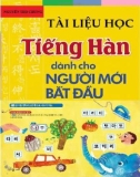 tài liệu học tiếng hàn dành cho người mới bắt đầu