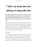 7 kiểu váy hoàn hảo cho những cô nàng nấm lùn