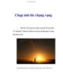 Chụp ảnh lúc chạng vạng