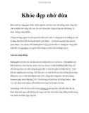 Khỏe đẹp nhờ dừa