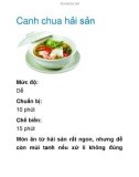 Canh chua hải sản