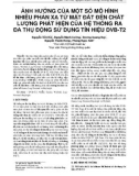 Ảnh hưởng của một số mô hình nhiễu phản xạ từ mặt đất đến chất lượng phát hiện của hệ thống ra đa thụ động sử dụng tín hiệu DVB-T2