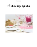 Tổ chức tiệc tại nhà