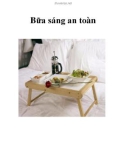 Bữa sáng an toàn