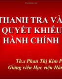 Slide bài giảng mon thanh tra Tài Chính Chương 5