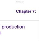 Chapter 7 : Oral production tests