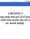 NGUYÊN LÝ KẾ TOÁN (ThS. Nguyễn Thu) - Chương 5