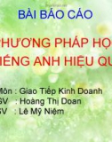 Đề tài: PHƯƠNG PHÁP HỌC TIẾNG ANH HIỆU QUẢ