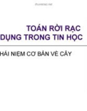 Bài giảng Toán rời rạc ứng dụng trong tin học - Chương 4: Khái niệm cơ bản về cây