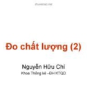 Giáo trình Đo chất lượng (2)