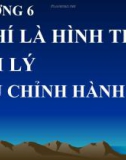 Bài giảng Tâm lý học: Chương 6. Ý chí và hình thức tâm lý điều chỉnh hành vi - TS. Trần Thanh Toàn