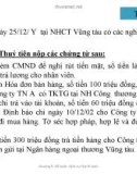 Bài tập thực hành kế toán ngân hàng