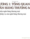 Bài giảng Tín dụng ngân hàng: Chương 1 - GV. Trần Nguyễn Trùng Viên