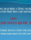 Bài giảng Thanh toán Quốc tế: Chương 1 - Nguyễn Nam Hà