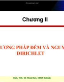 Bài giảng Chương II: Các phương pháp đếm và nguyên lý Dirichlet (Phần 2) - GVC ThS. Võ Minh Đức