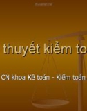 Bài giảng Lý thuyết kiểm toán: Chương 1 Tổng quan về kiểm toán