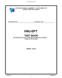 VNU-EPT test book