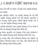 Bài giảng Chương 5.2: Chiến lược định giá