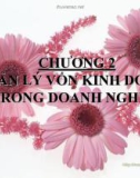 Bài giảng Nhập môn tài chính: Chương 2 – ThS. Chu Thị Thủy