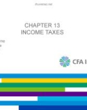 Lecture International financial statement analysis: Chapter 13 - CFA Institute