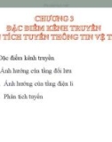 Bài giảng Thông tin vệ tinh: Chương 3 - Đặc điểm kênh truyền. Phân tích tuyến thông tin vệ tinh