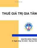 Bài giảng Quản lý thuế - Chuyên đề 2: Thuế giá trị gia tăng