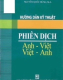 hướng dẫn kỹ thuật phiên dịch anh - việt, việt - anh: phần 1