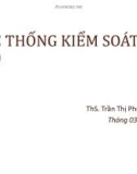 Bài giảng Kiểm toán căn bản: Chương 3 - ThS. Trần Thị Phương Thảo