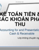 Bài giảng Kế toán tài chính: Chương 2 - ĐH Kinh tế TP. HCM