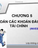 Bài giảng Kế toán tài chính: Chương 5 - ĐH Kinh tế TP. HCM