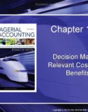 Lecture Managerial accounting: Creating value in a dynamic business environment (9/e): Chapter 14 - Ronald W. Hilton