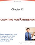 Lecture Principles of financial accounting (2/e) - Chapter 12: Accounting for partnerships