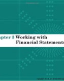 Lecture note Essentials of corporate finance – Chater 3: Working with financial statements