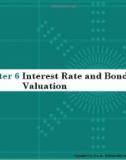 Lecture note Essentials of corporate finance – Chater 6: Interest rates, bill and bond valuation