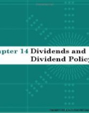 Lecture note Essentials of corporate finance – Chater 14: Dividends and dividend policy