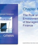 Lecture Principles of Managerial finance (4th edition): Chapter 1 - Lawrence J. Gitman