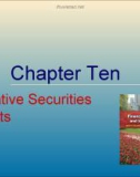 Lecture Financial markets and institutions: Chapter 10 - Anthony Saunders, Marcia Millon Cornett