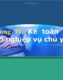 Bài giảng Nguyên lý kế toán: Chương 4 - TS. Trần Thị Kim Anh