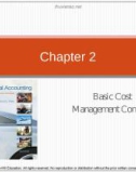 Lecture Managerial accounting Creating value in a dynamic business environment (Tenth edition): Chapter 2 - Ronald W. Hilton, David E. Platt