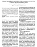 A design of frequency reconfigurable CPW fed antenna using pin diode for wireless applications