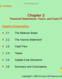 Lecture Fundamentals of corporate finance - Chapter 2: Financial statements, taxes, and cash flow