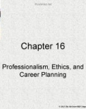 Lecture Accounting information systems: Basic concepts and current issues (3rd edition): Chapter 16- Robert L. Hurt