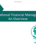 Lecture Multinational financial management: Lecture 1 - Dr. Umara Noreen