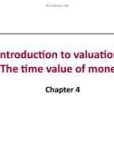 Lecture Essentials of corporate finance (2/e) – Chapter 4: Introduction to valuation: the time value of money